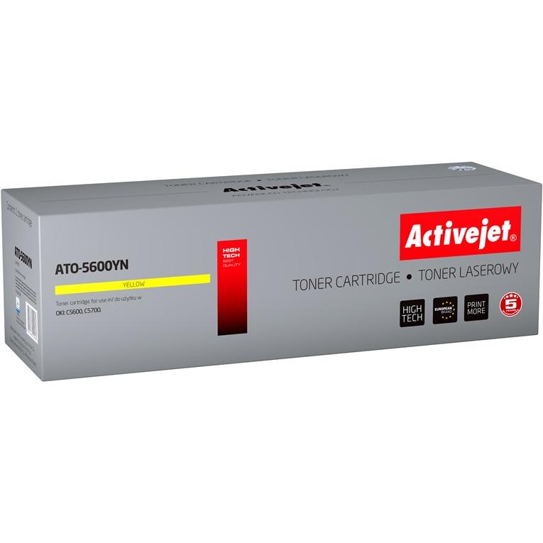 Activejet, Toner, ATO-5600YN (Y)