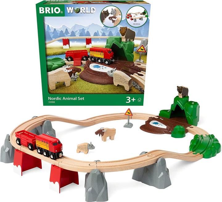 Immagine prodotto Brio Set di animali della foresta nordica