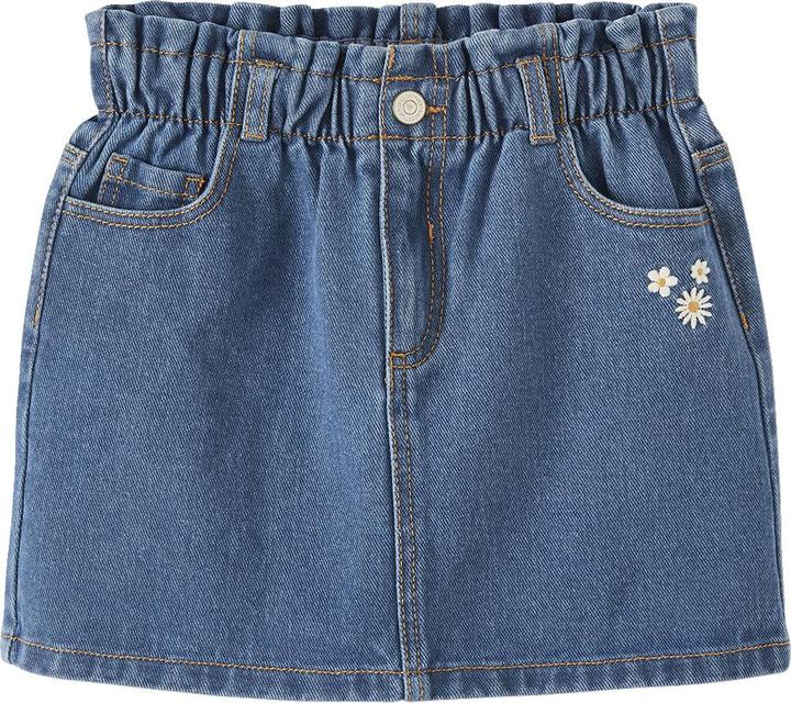 Produktbild Vertbaudet Mädchen Paperbag-Jeansrock (98, 104)