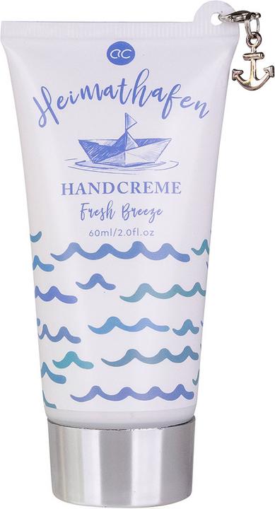 Produktbild Accentra Hand- & Nagelcreme HEIMATHAFEN in Tube mit Ankerdekor, 60ml, Duft: Fresh Breeze