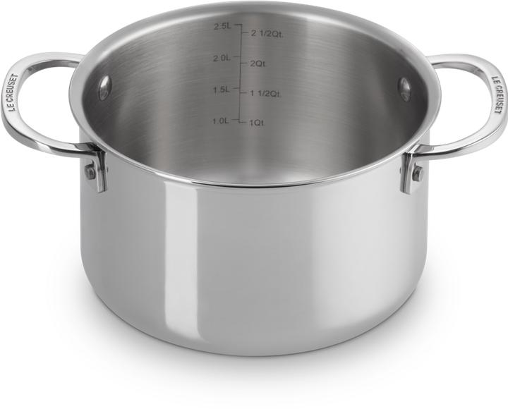 Produktbild Le Creuset Plus (18 cm, Kochtopf, Edelstahl)