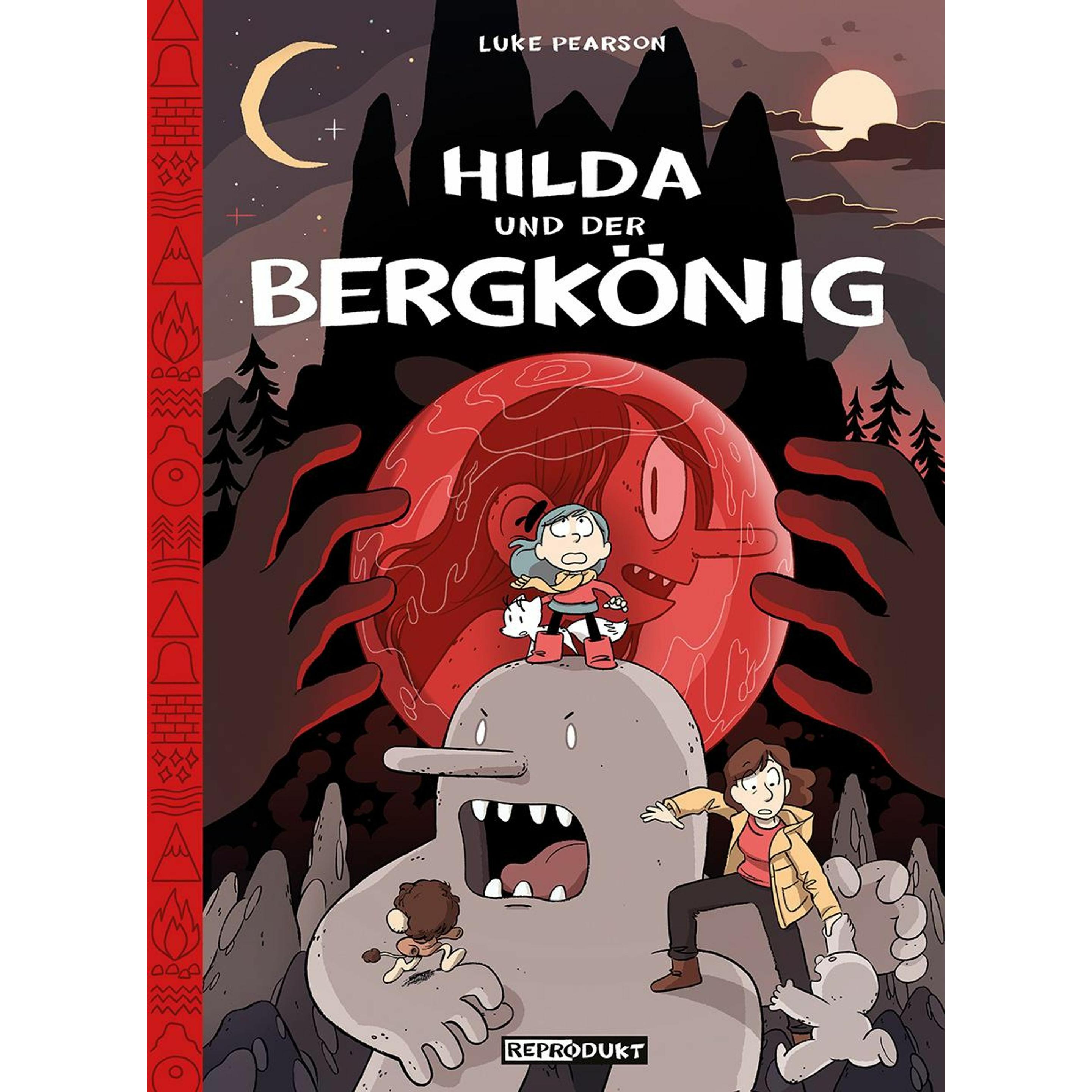 Hilda / Hilda und der Bergkönig, Belletristik von Matthias Wieland, Luke Pearson