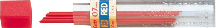 Produktbild Pentel Farbminen (Ersatzmine, Rot, 0.70 mm)