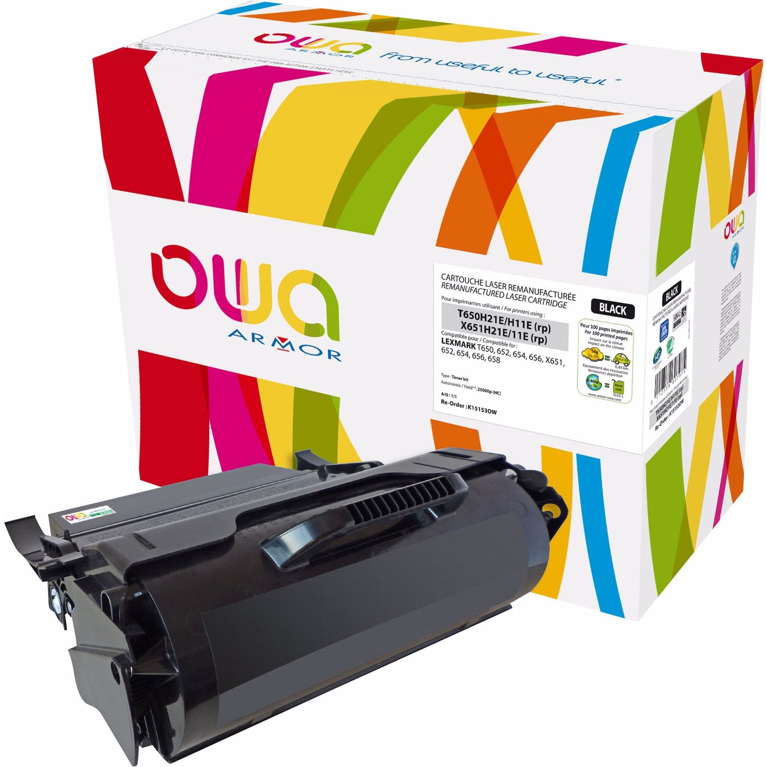 Armor OWA K15153OWK (BK), Toner