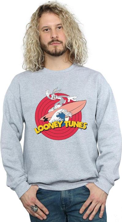 Immagine prodotto Looney Tunes Bugs Bunny Surfing Felpa Uomo (3XL)