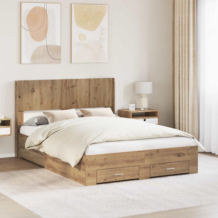 Produktbild vidaXL Bettrahmen (120 x 190 cm)