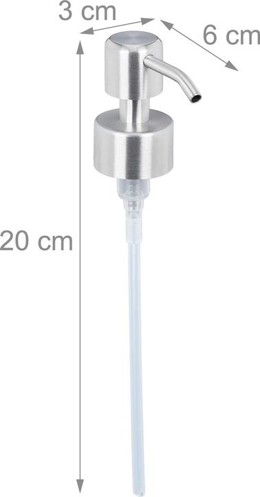 Image du produit Relaxdays 2x pompe de distribution de savon