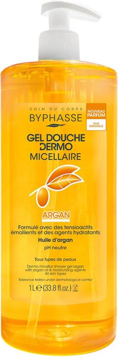 Actual product image Byphasse Dermo Micellar Argan Shower Gel 1000ml (1000 ml)