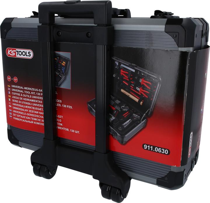 Immagine prodotto KS Tools 1/4"+1/2" Universal-Werkzeug-Satz, 130-tlg (130 pezzi)