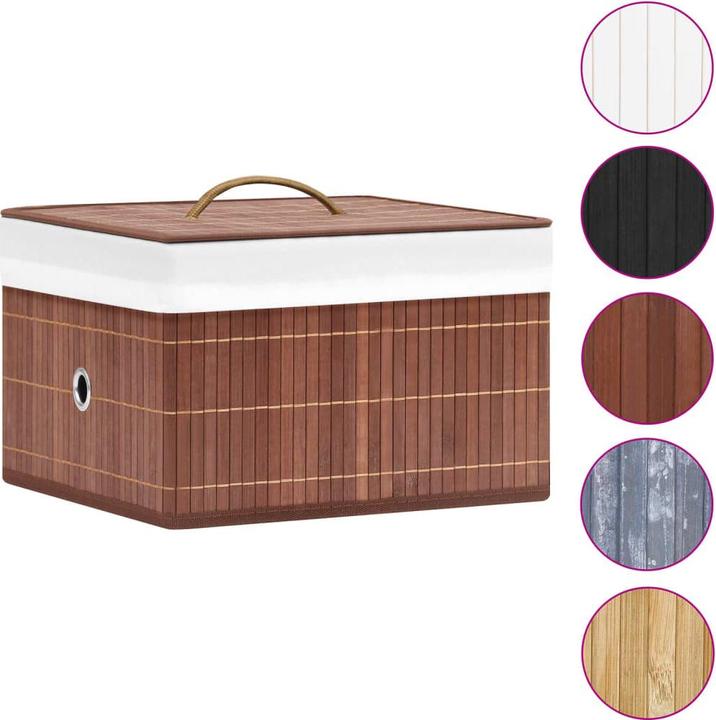 Actual product image vidaXL Aufbewahrungsbox (31 cm, 4x)