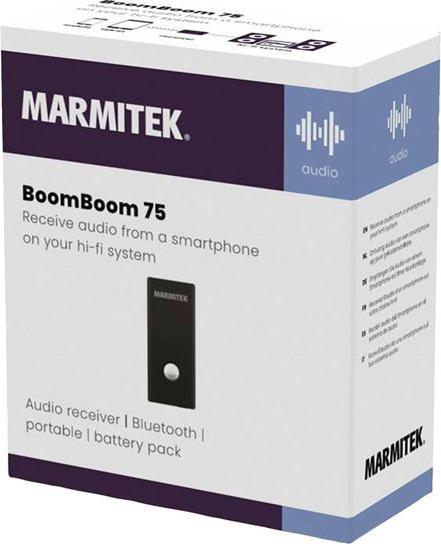 Produktbild Marmitek BoomBoom 75, Bluetooth Musik-Empfänger mit Akku (Empfänger)
