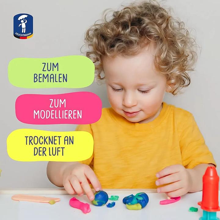 Produktbild Feuchtmann Kinder Soft Knete Hyper 4x80g