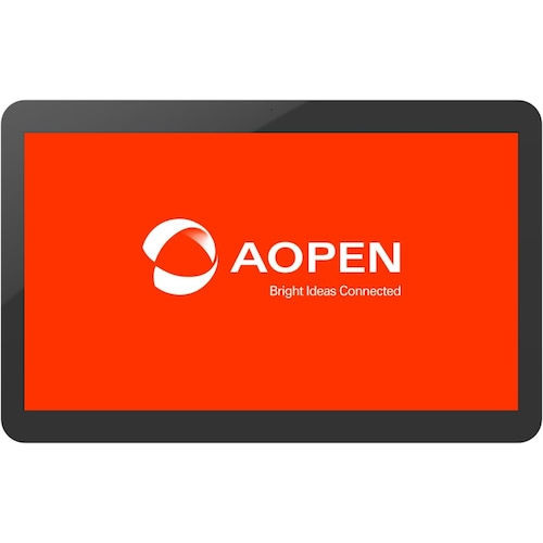 AOpen eTILE 15M (1920 x 1080 Pixel, 15.60"), Digital Signage, Schwarz