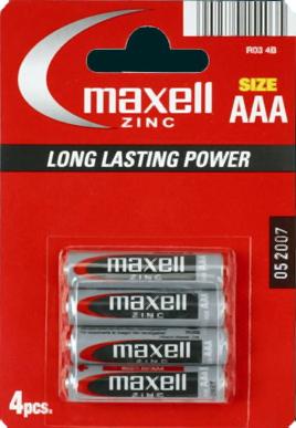 Immagine prodotto Maxell Super Power ACE R03 - Batteria 2 x tipo AAA (2 pz., AAA)