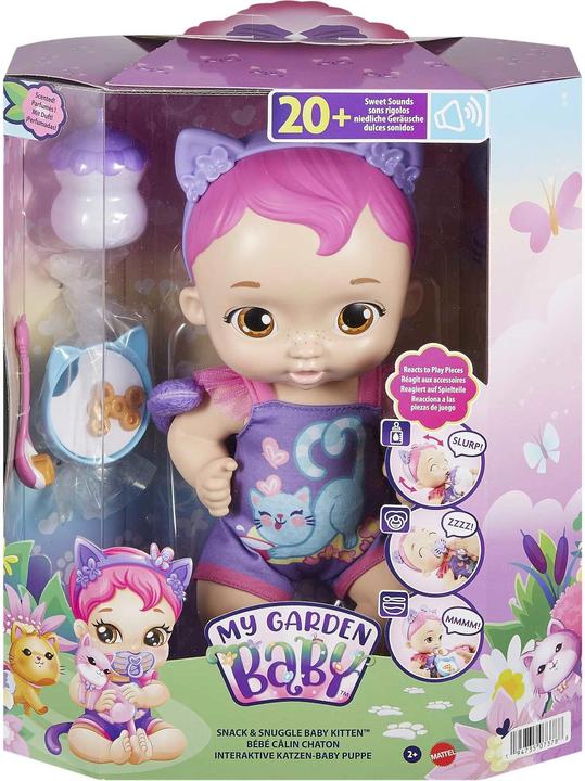 Actual product image My Garden Baby Feature Kitten - Blue hair