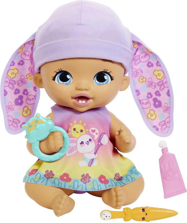 Actual product image My Garden Baby Toothbrush fun bunny baby doll