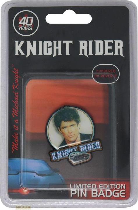 Produktbild Fanattik Knight Rider pin's 40th Anniversary Limited Edition