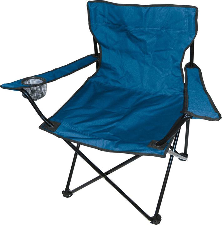 Actual product image Mojawo 3-teiliges Campingmöbel Set XL Tisch Campingstühle/Anglerstühle Blau