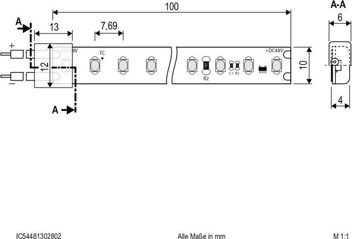 Actual product image EVN-Lichttechnik EVN LED strip light (White, 500 cm, Indoor)