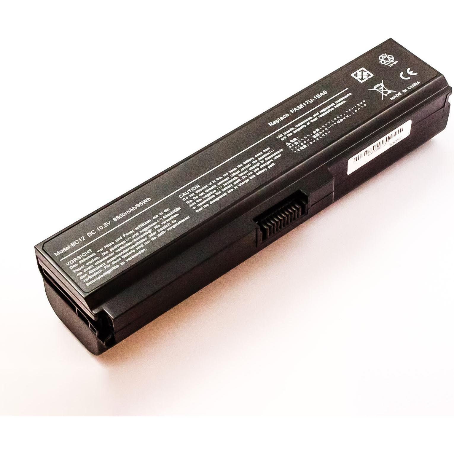 Thumbnail - AGI 15183 Lithium-Ion (Li-Ion) 8800mAh 10.8V Wiederaufladbare Batterie (8800 mAh), Notebook Akku, Schwarz