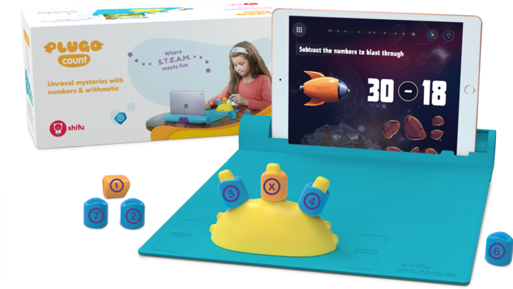 Actual product image PlayShifu Plugo Count Hands-On Math Kit (German, French, English, Spanish, Russian, Portuguese, Japanese)