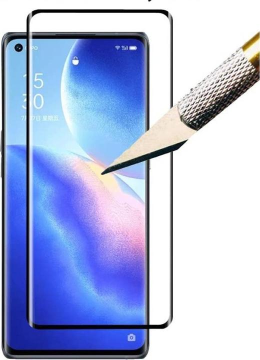 Image du produit Screenguard Oppo Find X3 Neo Full Screen Protection en verre blindé 2.5D 9H (1 pièce(s), Oppo Find X3 Neo)