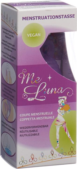 Actual product image Me Luna nstruationstasse Classic Sho S Ring Violett (Mini)