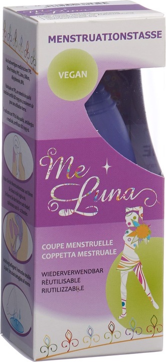 Immagine prodotto Me Luna nstruationstasse Sport M Ring Blau-Violett (Normale)