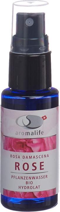 Image du produit Aromalife Pflanzenwasser Rose (Lingettes nettoyantes pour le visage, 30 ml)