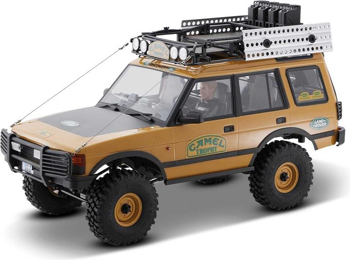 FMS Land Rover Discovery FCX10 1:10 gelb - RS 2.4GHz (RTR Prêt à fonctionner)