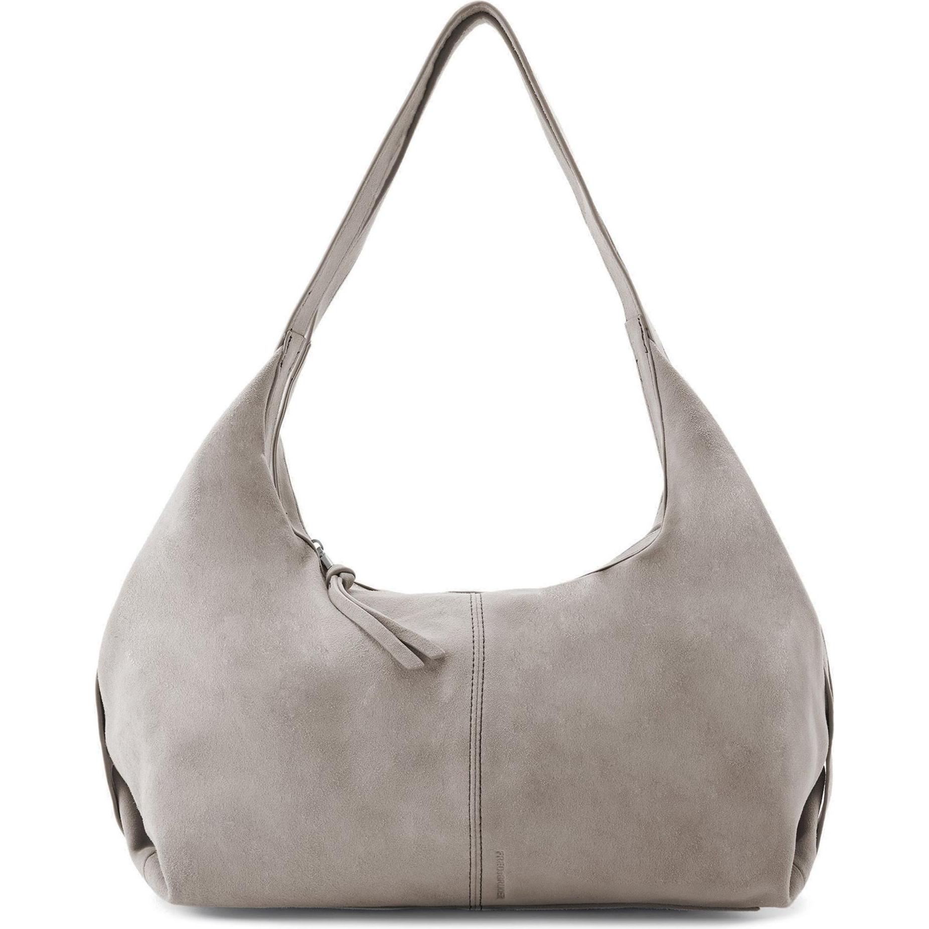 FredsBruder, Tasche, Best to Come Schultertasche Leder 41 cm, Beige, (11 l)