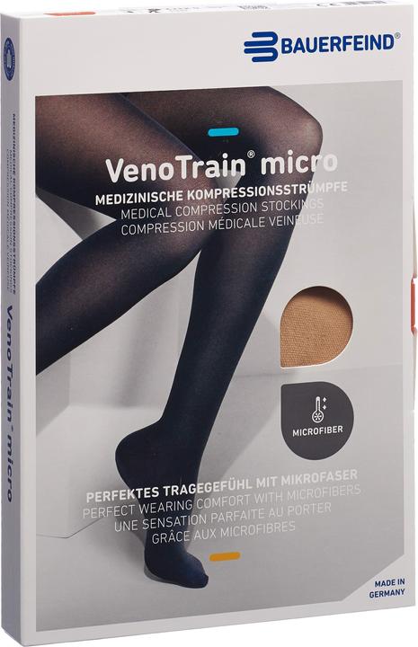 Immagine prodotto Veno Train MICRO A-G KKL2 S normal/long offene Fussspitze creme Haftband Noppen (S)