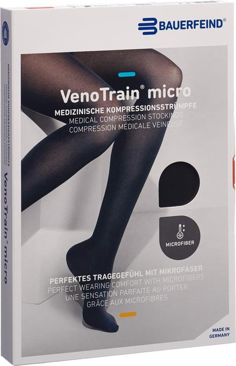 Immagine prodotto Veno Train MICRO A-G KKL2 S plus/long offene Fussspitze schwarz Haftband Noppen (S)