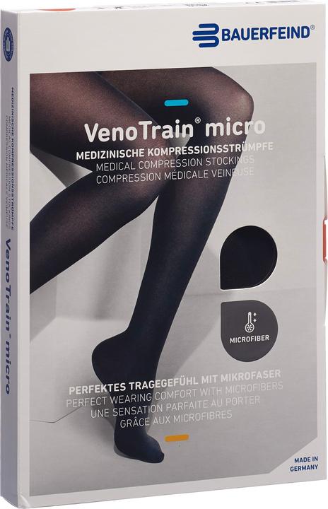 Produktbild Veno Train MICRO A-G KKL2 XL plus/long geschlossene Fussspitze schwarz Haftband Noppen (XL)