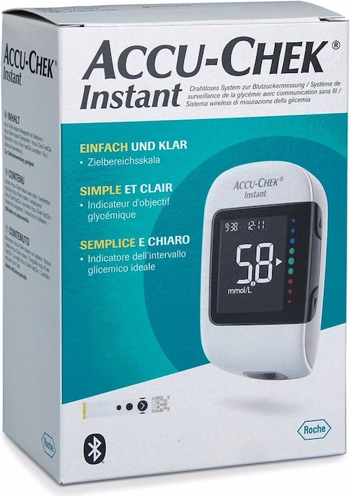 Accu-Chek Instant Set mmol/l inkl. 10 Tests (Blutzuckermessgerät)