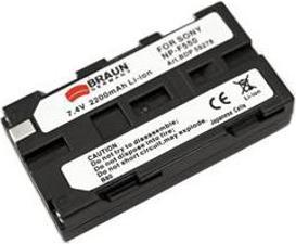 Actual product image Braun Spare battery Sony NP-F550 (Camera battery)