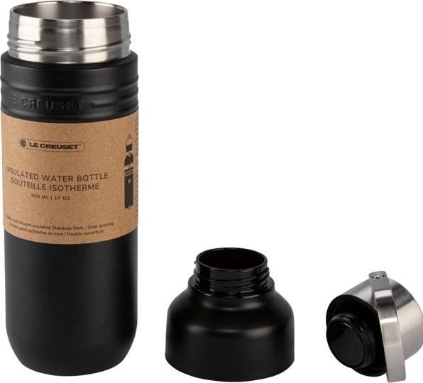 Image du produit Le Creuset On The Go Trinkflasche schwarz matt 500ml (0.50 l)