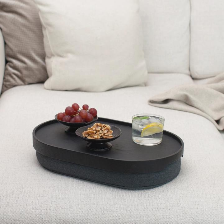 Image du produit Bosign Schosstablett mit Laptop-Kissen medium, schwarz