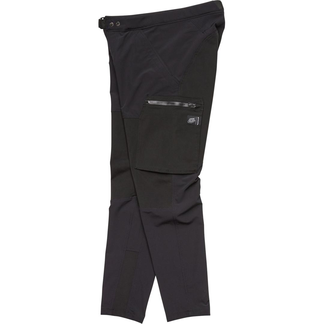 Troy Lee Designs, Herren, Velohosen, Ruckus Cargo Pant, Mono, black, 36 (36), Schwarz, 36
