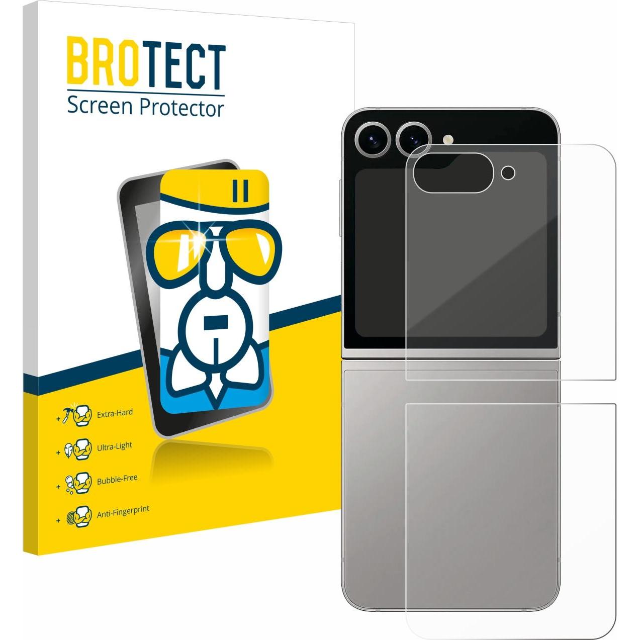 BROTECT Schutzglas Schutzfolie Glas Folie Displayschutz klar (1 Stück, Samsung Galaxy S21), Smartphone Schutzfolie, Tran...