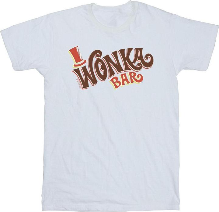 Produktbild Willy Wonka & the Chocolate Factory Bar Logo TShirt Mädchen (116)