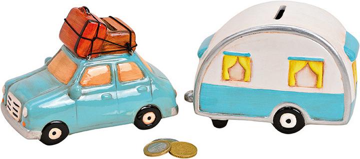 Immagine prodotto Roost Cassa di risparmio auto con rimorchio 10056283 set ogni 8x15x10cm (11,5 x 16,5 x 18 cm)