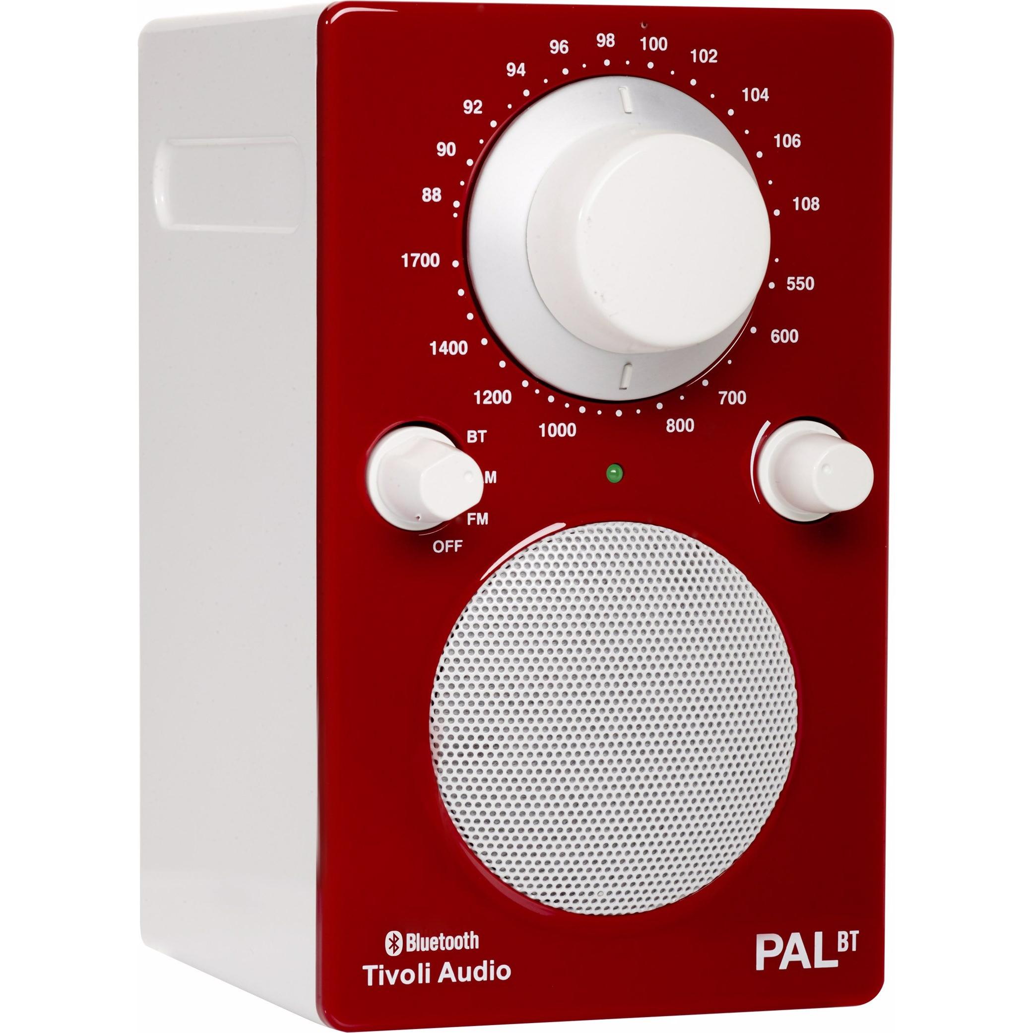 Tivoli Audio Pal Bt (16 h), Bluetooth Lautsprecher, Rot