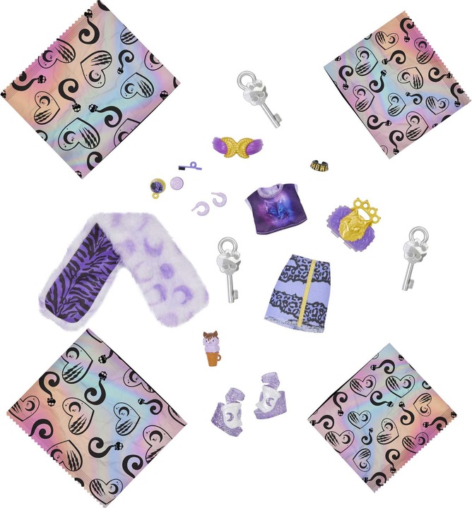 Actual product image Monster High Segreti da Brivido™ Colori Mostruosi™ Clawdeen Wolf™ Bambola