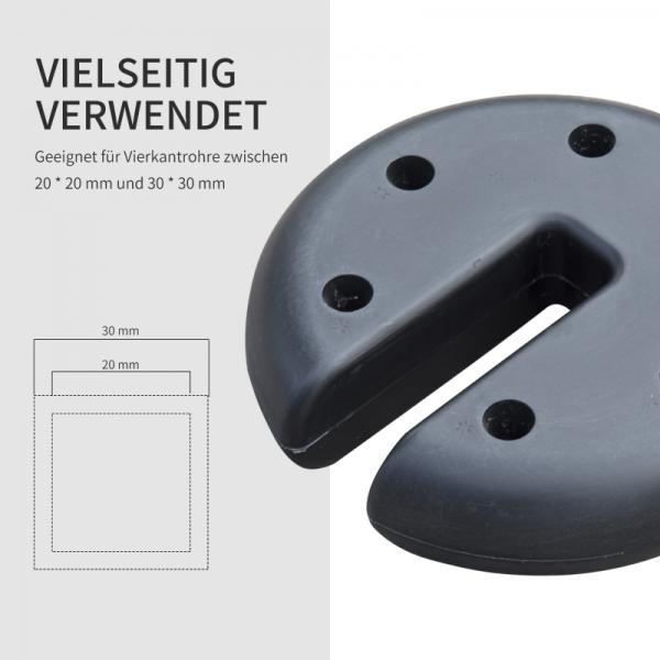 Immagine prodotto Outsunny Pesi aggiuntivi per il padiglione pieghevole (20 cm, 20 cm)