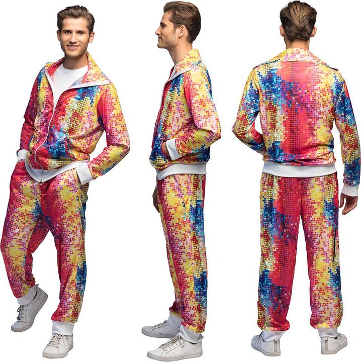 Produktbild Boland 80er Jahre - Disco Trainingsanzug (M)