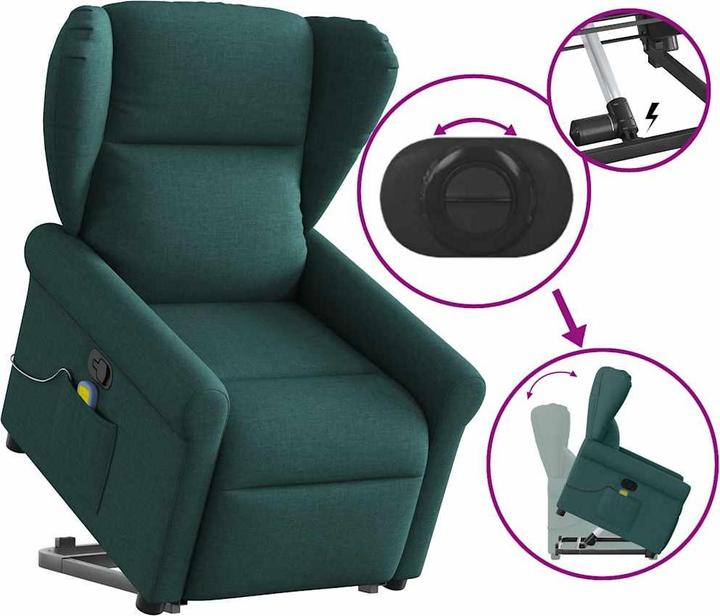 Image du produit vidaXL Massagesessel mit Aufstehhilfe