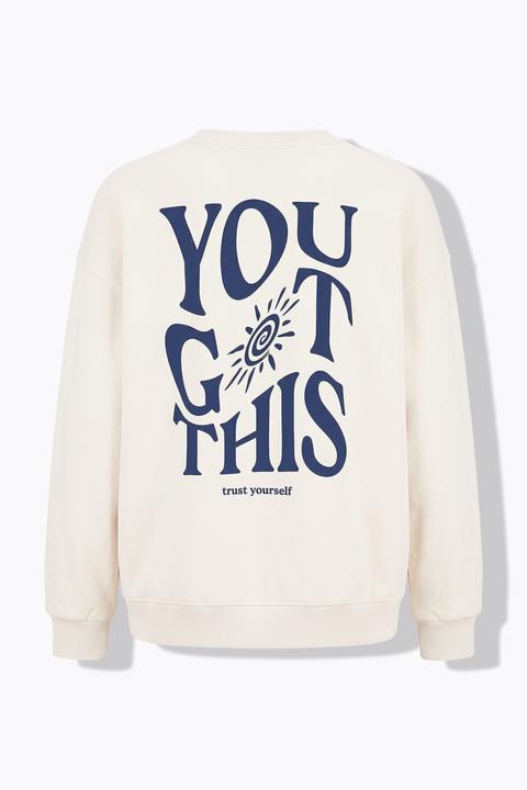 Produktbild Studio Untold Sweatshirt, oversized, Stick und Rückenprint (60)