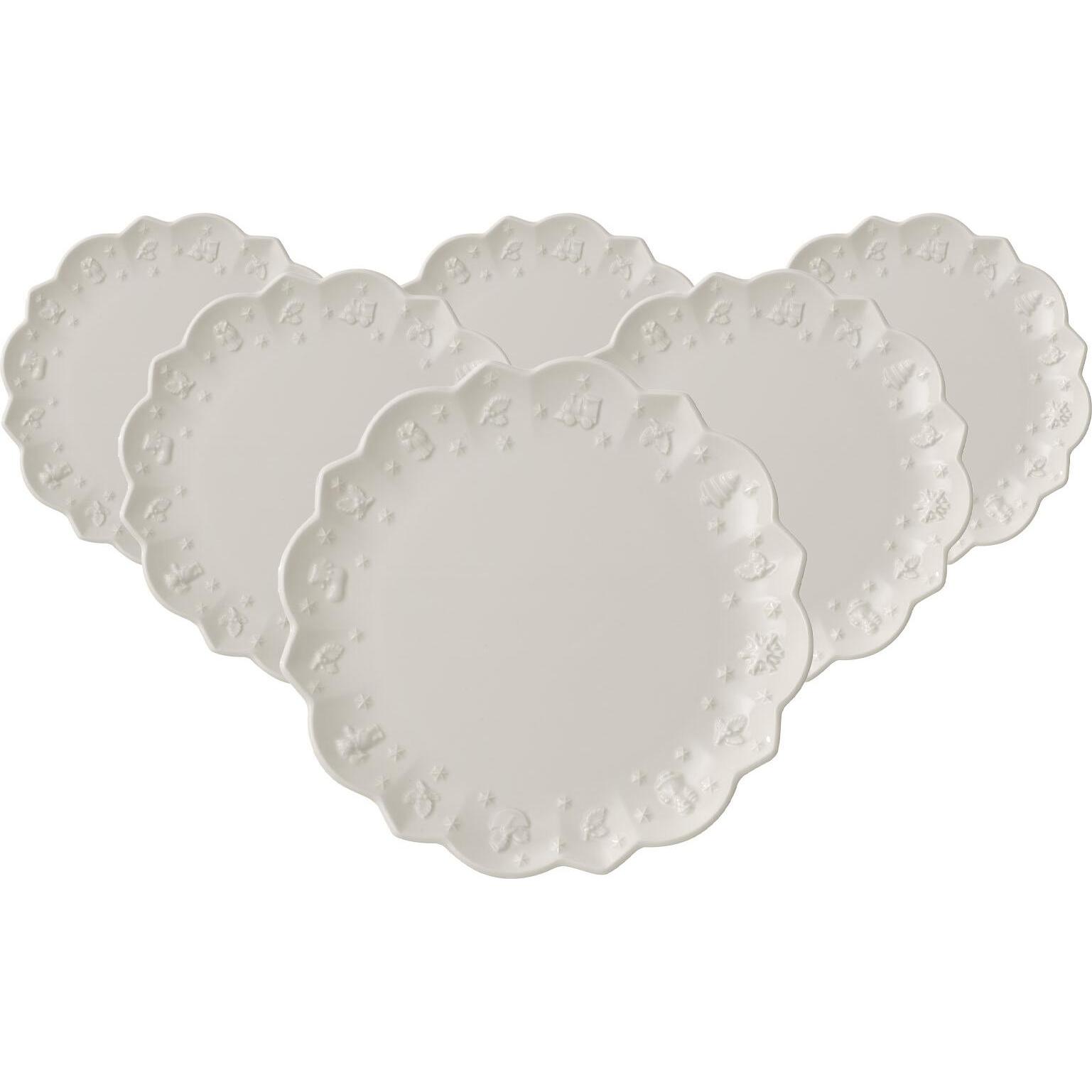 Villeroy & Boch Toy's Delight Royal Classic Frühstücksteller, Teller, Weiss