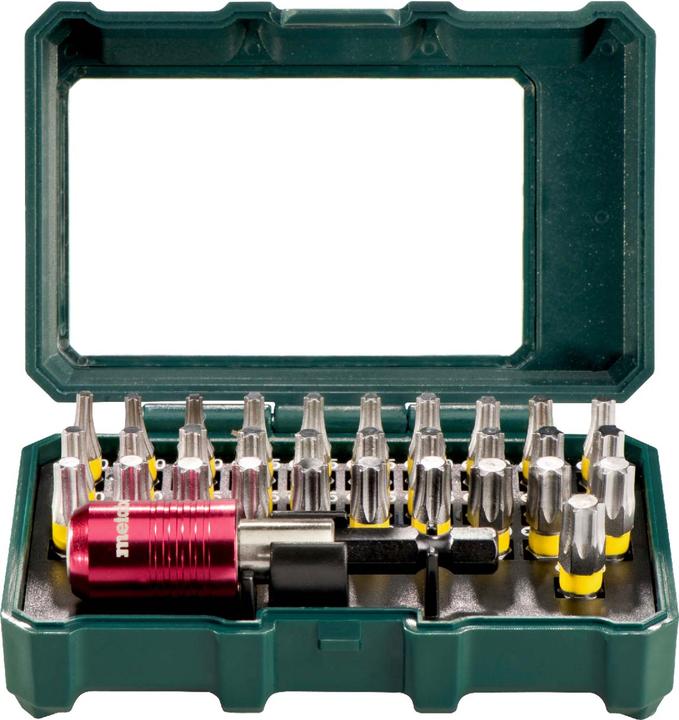 Actual product image Metabo Bit set 32 pieces 62670900 Inne (Hexagon socket TX)
